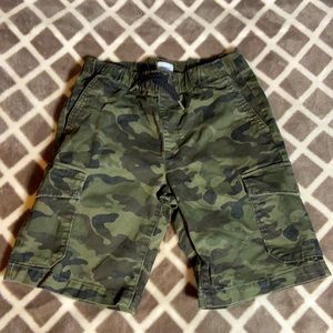 Old Navy Boys Large Camo drawstring cargo shorts